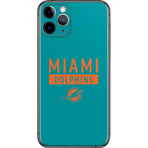 NFL Miami Dolphins Teal Performance Series iPhone 11 Pro Skin