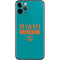 NFL Miami Dolphins Teal Performance Series iPhone 11 Pro Skin