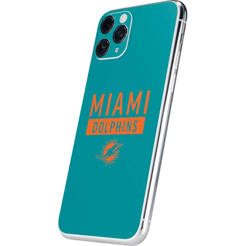 NFL Miami Dolphins Teal Performance Series iPhone 11 Pro Skin