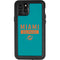 NFL Miami Dolphins Teal Performance Series iPhone 11 Pro Waterproof Case