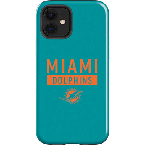 NFL Miami Dolphins Teal Performance Series iPhone 12 Impact Case