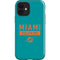 NFL Miami Dolphins Teal Performance Series iPhone 12 Impact Case
