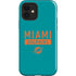NFL Miami Dolphins Teal Performance Series iPhone 12 Impact Case