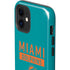 NFL Miami Dolphins Teal Performance Series iPhone 12 Impact Case