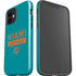 NFL Miami Dolphins Teal Performance Series iPhone 12 Impact Case