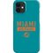 NFL Miami Dolphins Teal Performance Series iPhone 12 Mini Lite Case