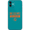 NFL Miami Dolphins Teal Performance Series iPhone 12 Mini Skin