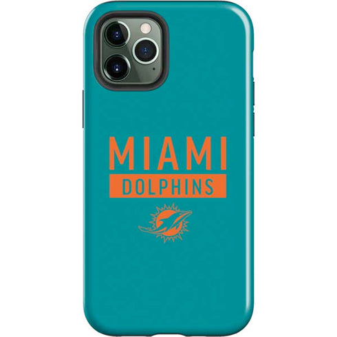 NFL Miami Dolphins Teal Performance Series iPhone 12 Pro Impact Case