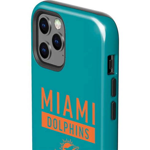 NFL Miami Dolphins Teal Performance Series iPhone 12 Pro Impact Case