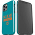 NFL Miami Dolphins Teal Performance Series iPhone 12 Pro Impact Case
