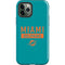 NFL Miami Dolphins Teal Performance Series iPhone 12 Pro Max Impact Case