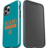 NFL Miami Dolphins Teal Performance Series iPhone 12 Pro Max Impact Case