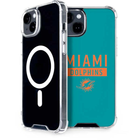NFL Miami Dolphins Teal Performance Series iPhone 13 MagSafe Case