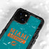 NFL Miami Dolphins Teal Performance Series iPhone 13 Mini Waterproof Case