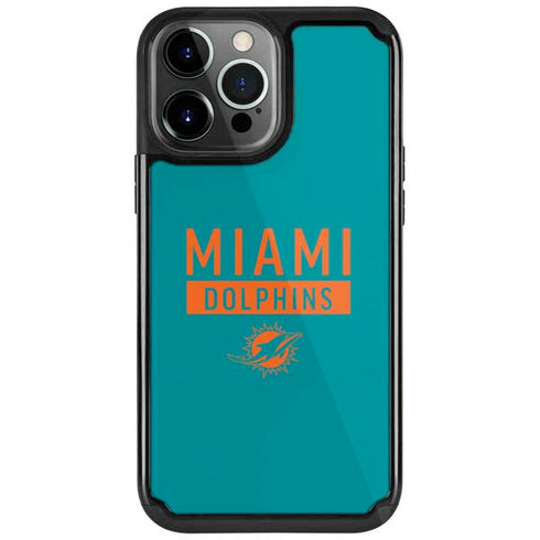 NFL Miami Dolphins Teal Performance Series iPhone 13 Pro Cargo Case