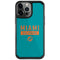 NFL Miami Dolphins Teal Performance Series iPhone 13 Pro Cargo Case