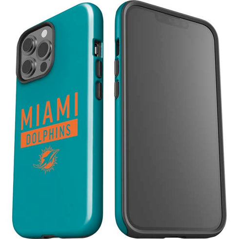 NFL Miami Dolphins Teal Performance Series iPhone 13 Pro Max Impact Case