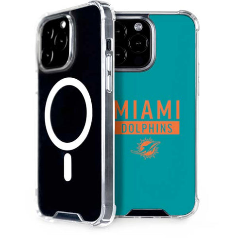 NFL Miami Dolphins Teal Performance Series iPhone 13 Pro Max MagSafe Case
