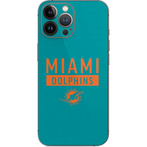 NFL Miami Dolphins Teal Performance Series iPhone 13 Pro Max Skin
