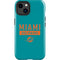 NFL Miami Dolphins Teal Performance Series iPhone 14 Plus Impact Case