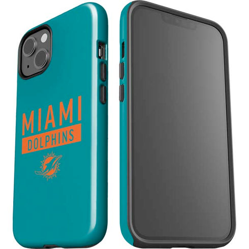 NFL Miami Dolphins Teal Performance Series iPhone 15 Impact Case