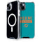 NFL Miami Dolphins Teal Performance Series iPhone 14 Plus MagSafe Case