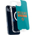 NFL Miami Dolphins Teal Performance Series iPhone 15 Plus MagSafe Case