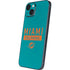 NFL Miami Dolphins Teal Performance Series iPhone 14 Plus Skin