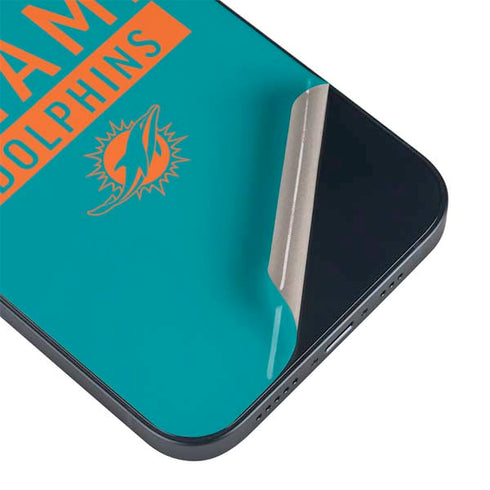 NFL Miami Dolphins Teal Performance Series iPhone 14 Plus Skin