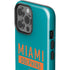 NFL Miami Dolphins Teal Performance Series iPhone 15 Pro Max Impact Case