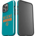 NFL Miami Dolphins Teal Performance Series iPhone 15 Pro Max Impact Case