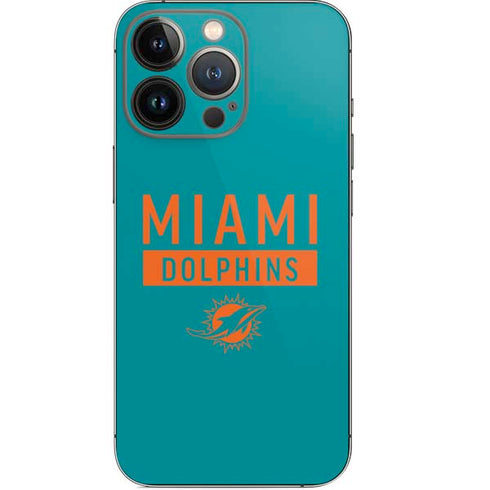 NFL Miami Dolphins Teal Performance Series iPhone 14 Pro Skin