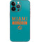 NFL Miami Dolphins Teal Performance Series iPhone 14 Pro Skin