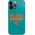 NFL Miami Dolphins Teal Performance Series iPhone 14 Pro Skin