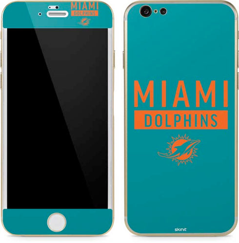 NFL Miami Dolphins Teal Performance Series iPhone 6/6s Skin