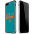 NFL Miami Dolphins Teal Performance Series iPhone 7/8 Plus Clear Case