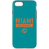 NFL Miami Dolphins Teal Performance Series iPhone 7 Pro Case