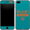 NFL Miami Dolphins Teal Performance Series iPhone 8 Plus Skin