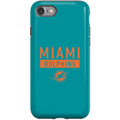 NFL Miami Dolphins Teal Performance Series iPhone SE (2nd & 3rd Gen) Pro Case