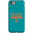 NFL Miami Dolphins Teal Performance Series iPhone SE (2nd & 3rd Gen) Pro Case