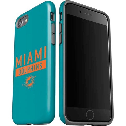 NFL Miami Dolphins Teal Performance Series iPhone SE (2nd & 3rd Gen) Pro Case