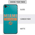 NFL Miami Dolphins Teal Performance Series iPhone SE (2nd & 3rd Gen) Skin