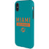 NFL Miami Dolphins Teal Performance Series iPhone X Pro Case