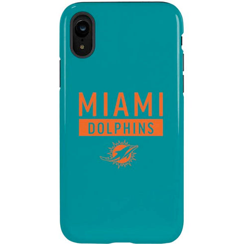 NFL Miami Dolphins Teal Performance Series iPhone XR Pro Case