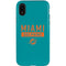 NFL Miami Dolphins Teal Performance Series iPhone XR Pro Case