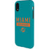 NFL Miami Dolphins Teal Performance Series iPhone XR Pro Case