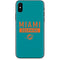 NFL Miami Dolphins Teal Performance Series iPhone XS Max Skin