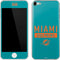 NFL Miami Dolphins Teal Performance Series Apple iPod Skin