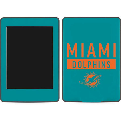 NFL Miami Dolphins Teal Performance Series Amazon Kindle Skin