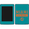NFL Miami Dolphins Teal Performance Series Amazon Kindle Skin